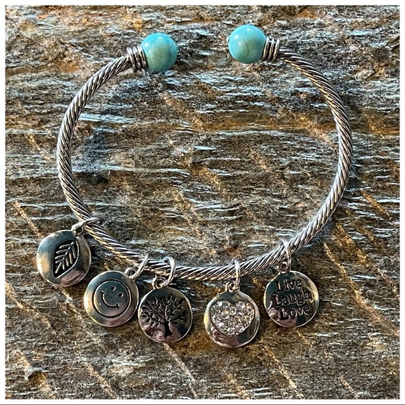 Live Love Laugh Charm Bracelet - Picture 3 of 4